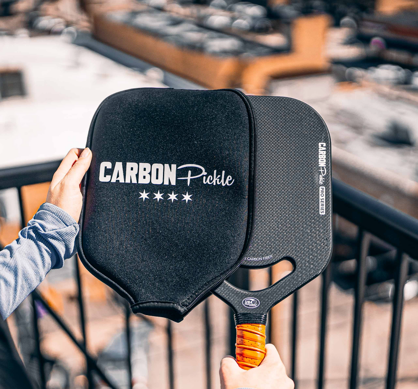Carbon Pickle Paddle Cover